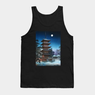 Kinryuzan Temple in Asakusa by Tsuchiya Koitsu Tank Top